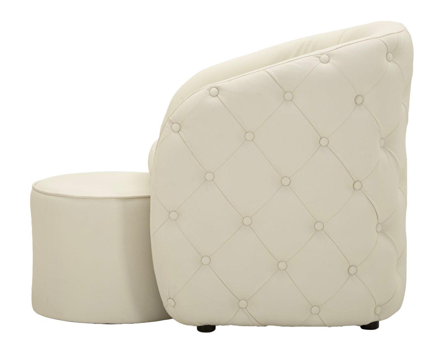 Zagabria Fauteuil Met Poef 80x75x76 cm