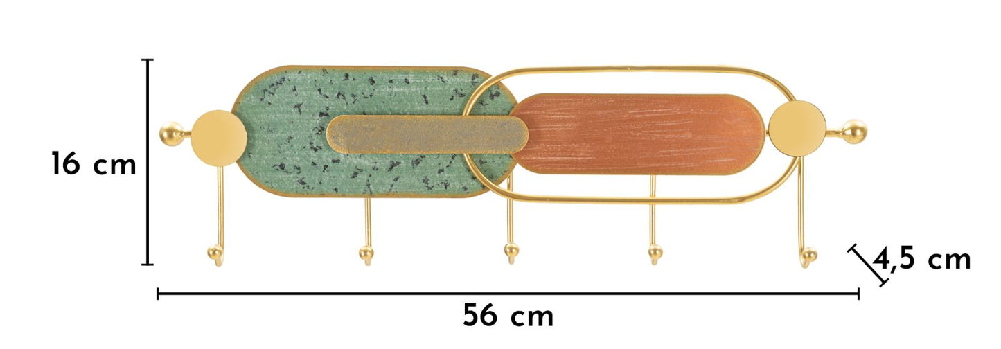 Apollo Wandgarderobe Glam 16x56x4.5 cm