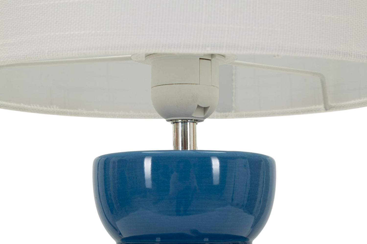 Torr Blauw Tafel Lamp 46x25x25 cm