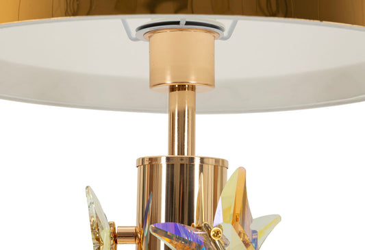 Vlinder Tafellamp Goud 74x35x35 cm