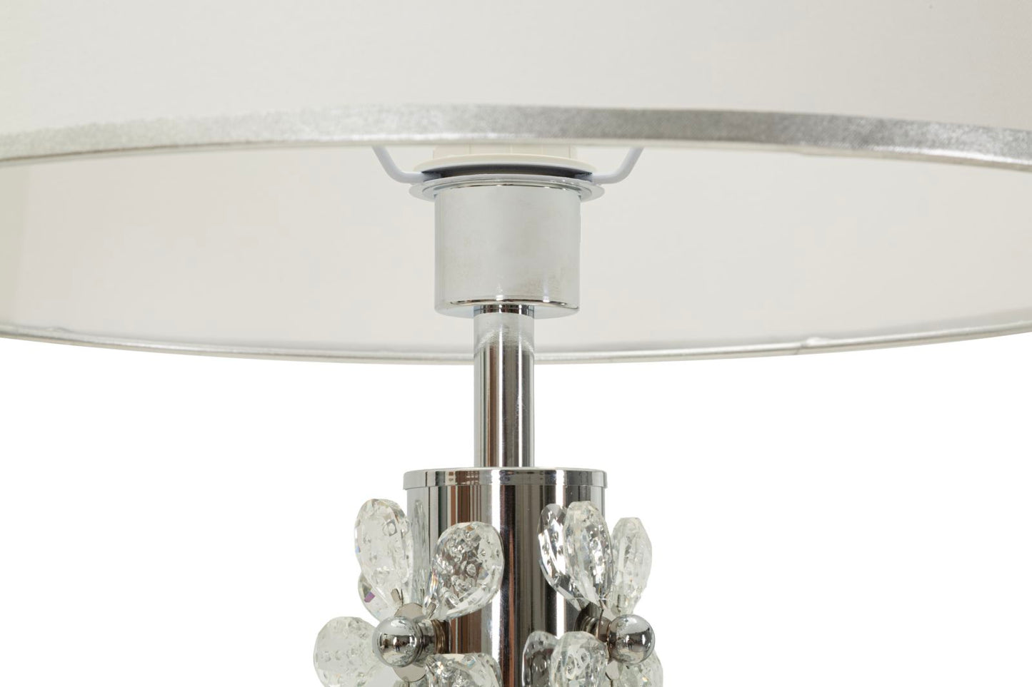 Bloem Vloerlamp Silver 157x45x45 cm