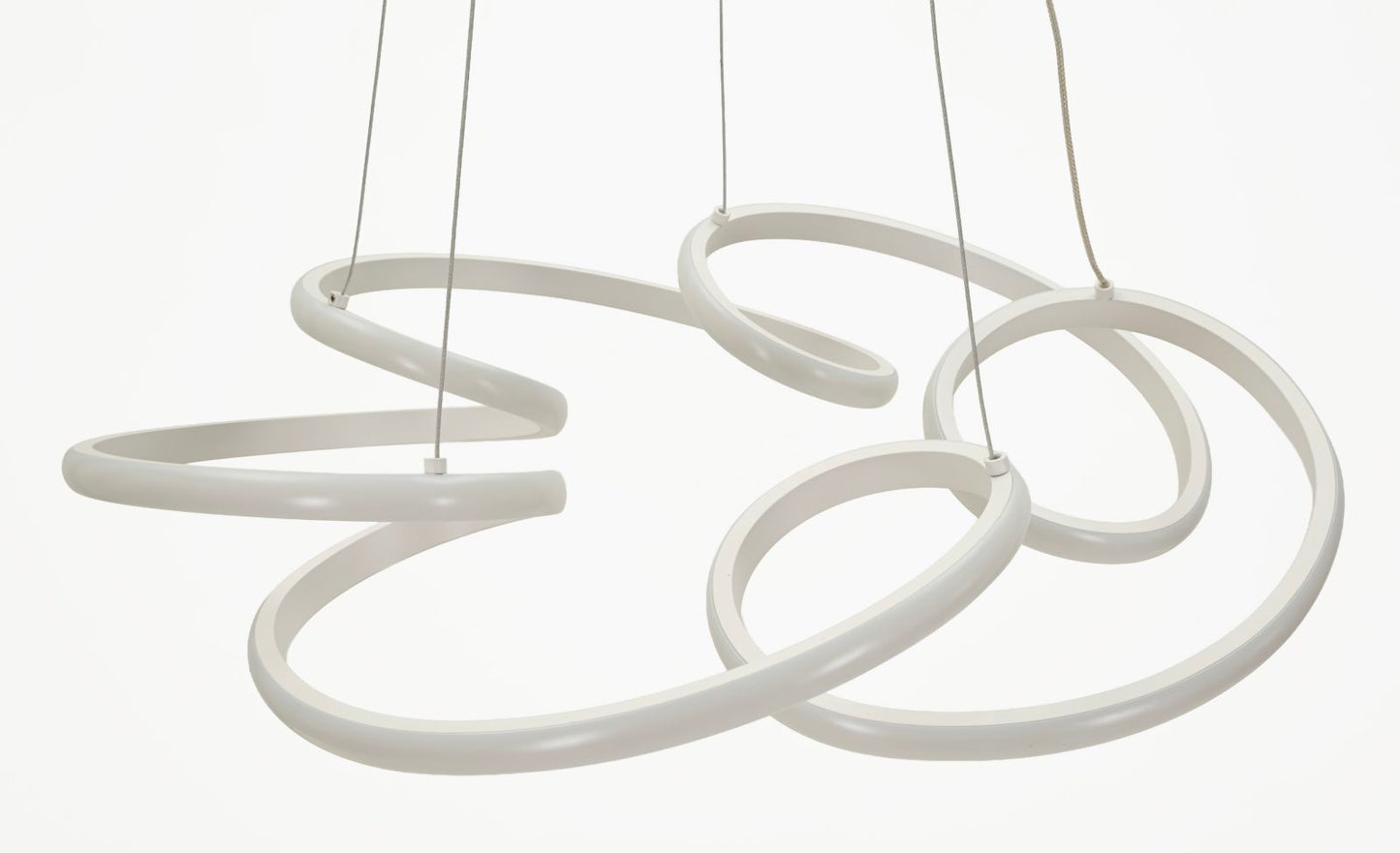 Glovy LED Plafondlamp Wit 120x55x55 cm