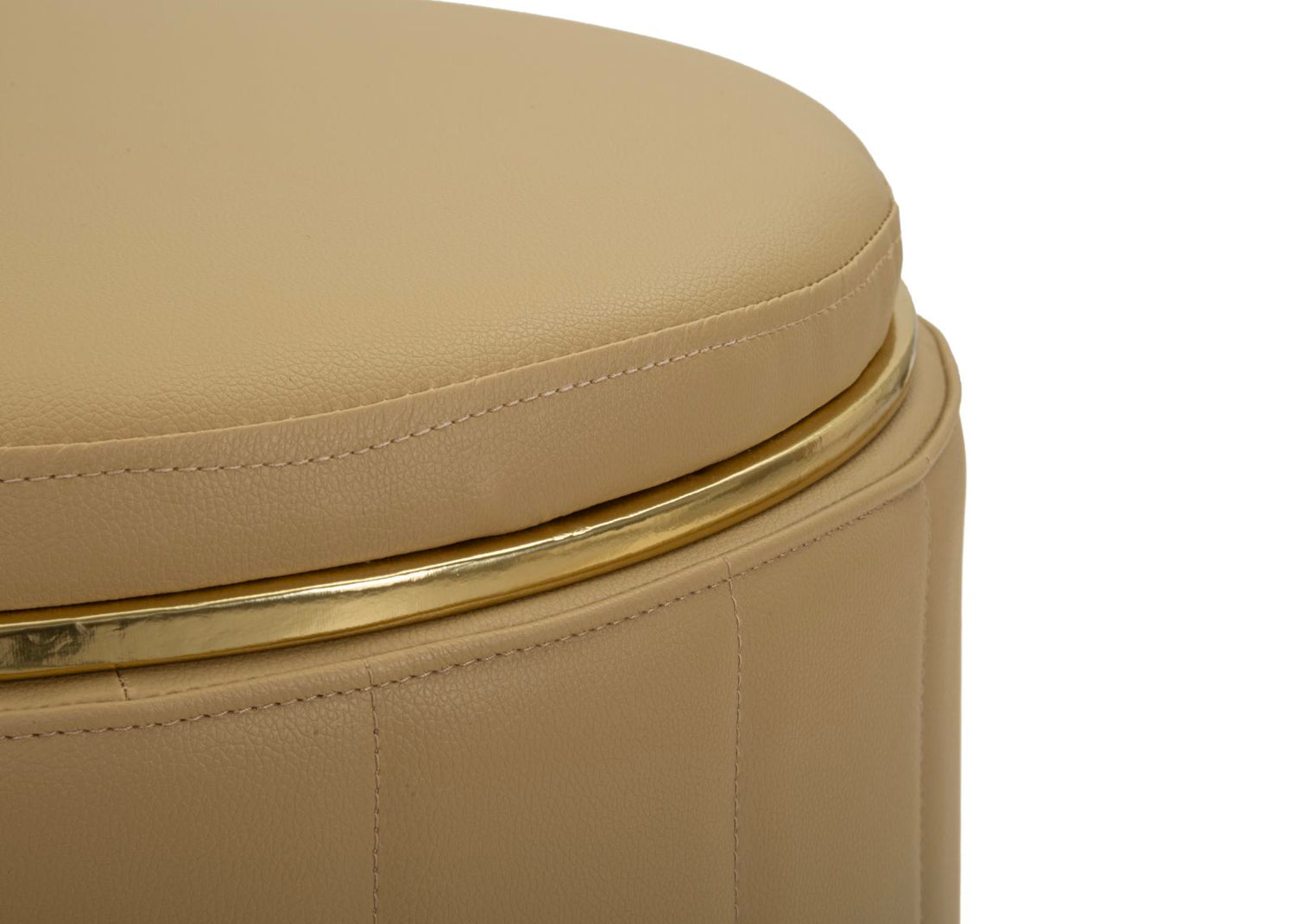 London Pouf Met Opbergruimte Bruin 44x46.5x46.5 cm