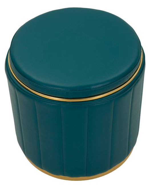 London Pouf Met Opbergruimte Staart 44x46.5x46.5 cm