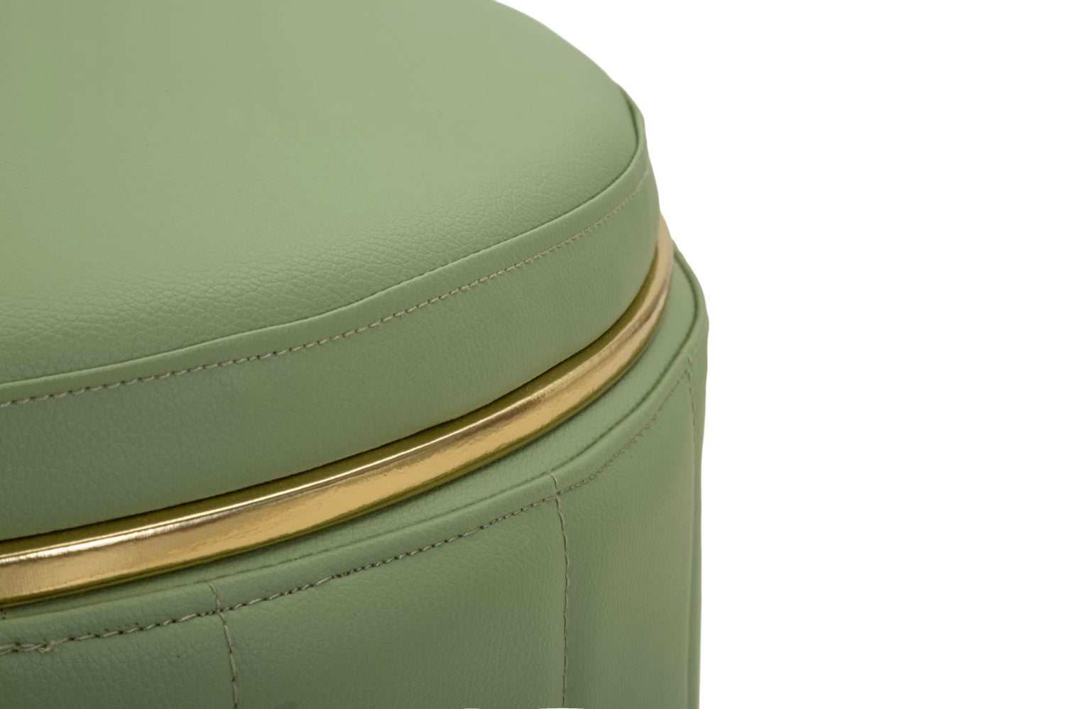 London Pouf Met Opbergruimte Groen 44x46.5x46.5 cm