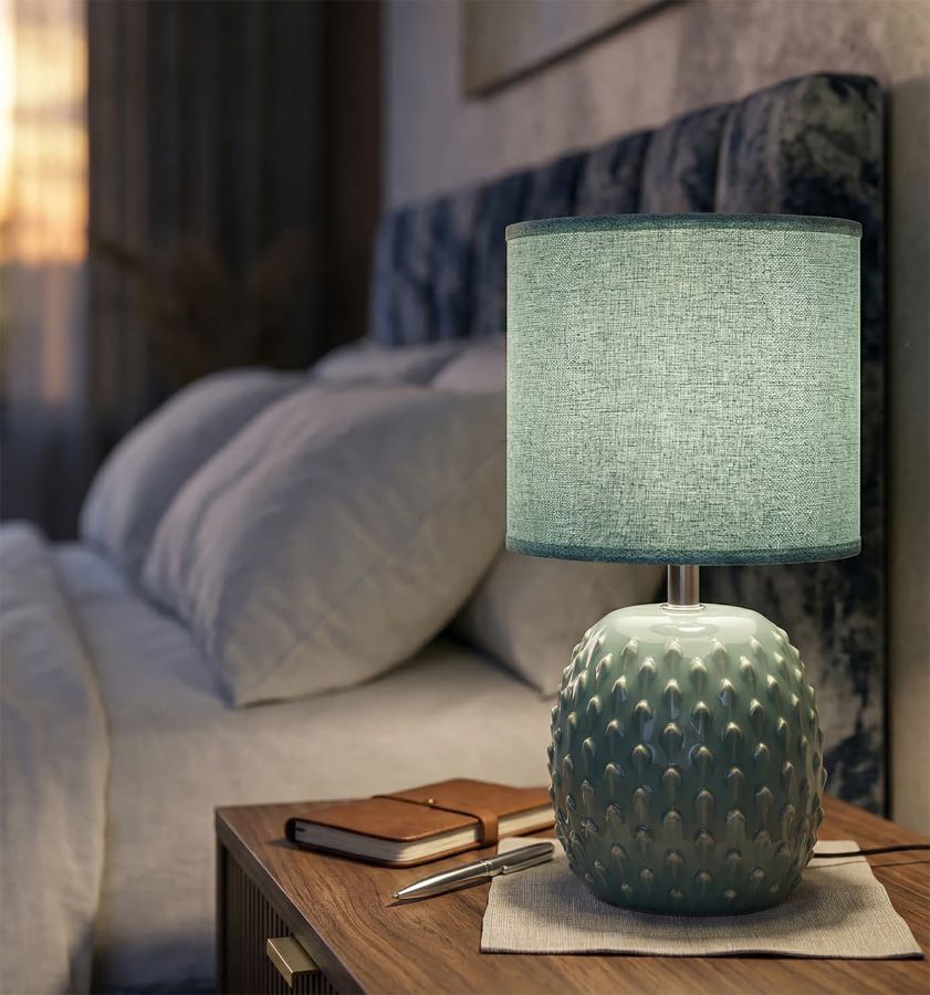 Bedlamp Pontus Turquoise 27x14x14 cm