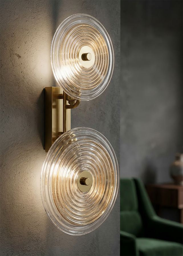 Wandlamp Venice Glam 52x25x10 cm