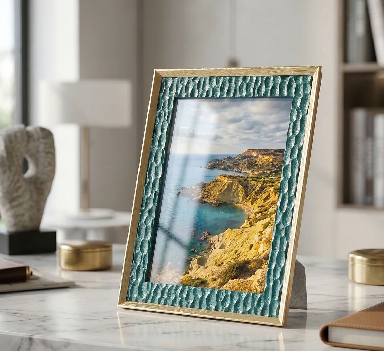 Grent Fotolijst Groen & Goud 25.3x20.3x2 cm