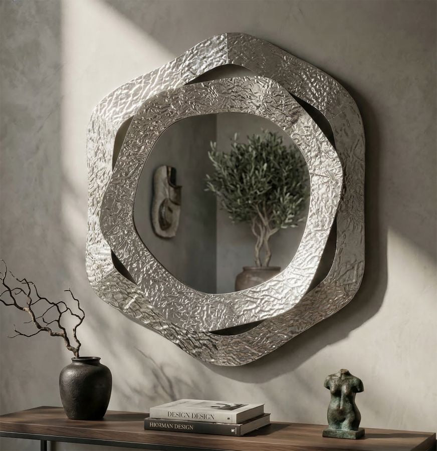 Wandspiegel Aury Glam 75x66x6 cm