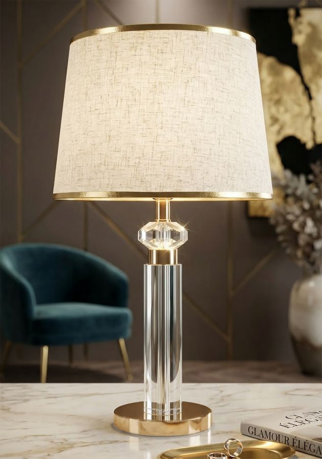 Tafel Lamp Praga Glam 52.5x30x30 cm