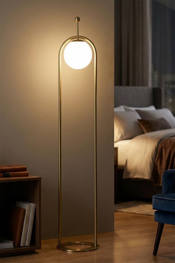 Vloerlamp Glamy Arc 168x28x28 cm
