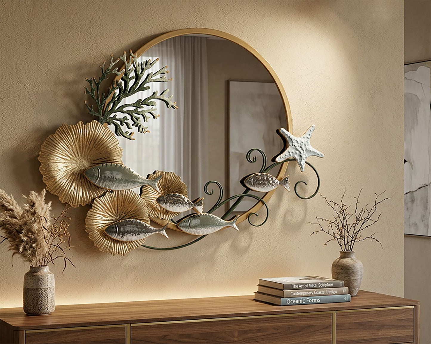 Wandspiegel Vis Glam 65.4x88.9x7.6 cm