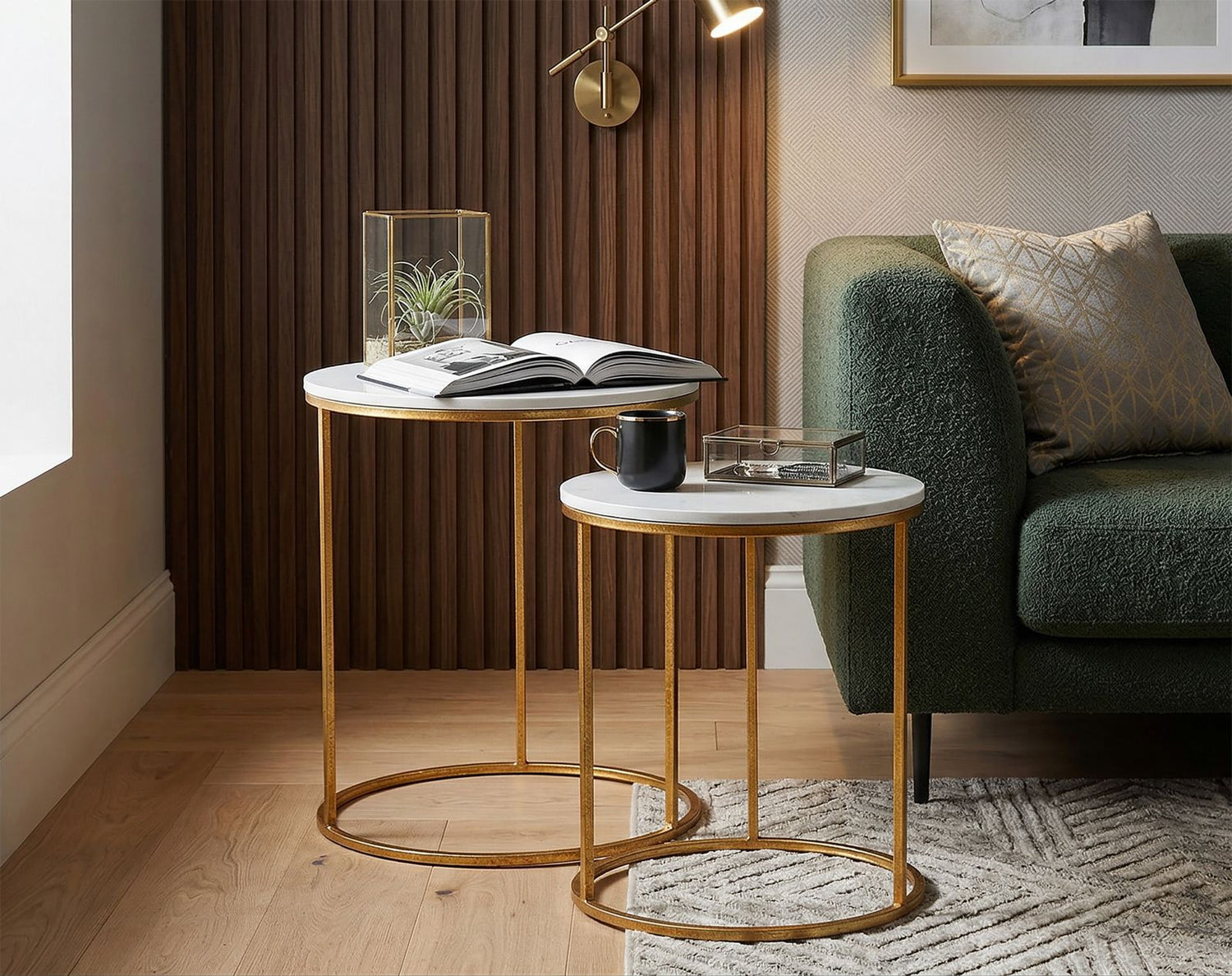 Bijzettafels Simply Marble Couple
