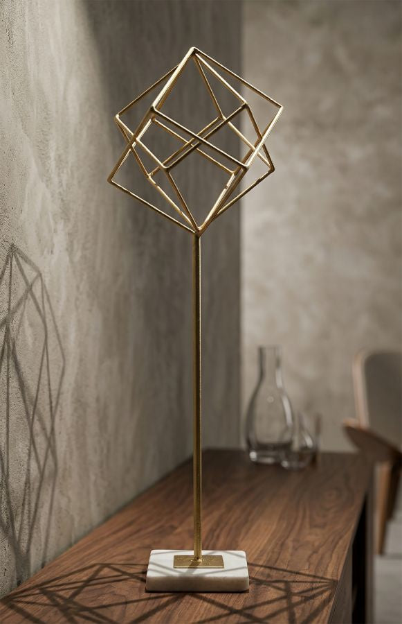 Decoratief Kubus Object Glam 52.5x16x18 cm