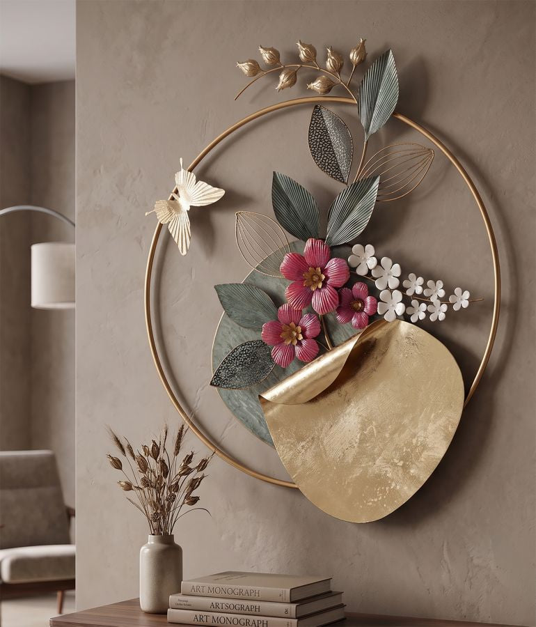 Ijzeren Wandpaneel Gard Glam 74x67x8 cm