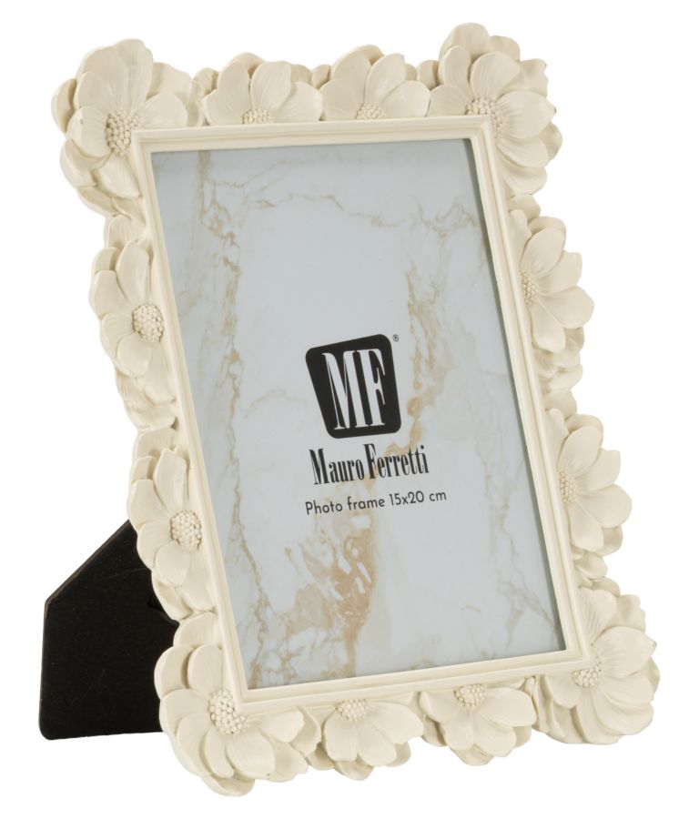 Shabby Chic Bloemlijst Crème