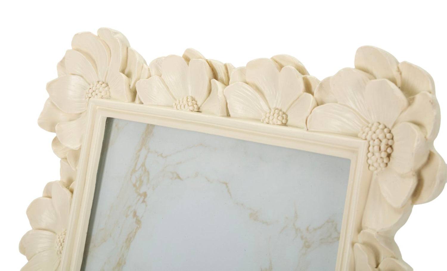 Shabby Chic Bloemlijst Crème