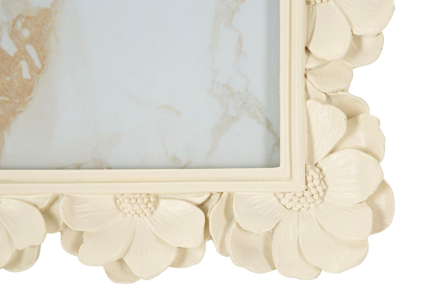 Shabby Chic Bloemlijst Crème