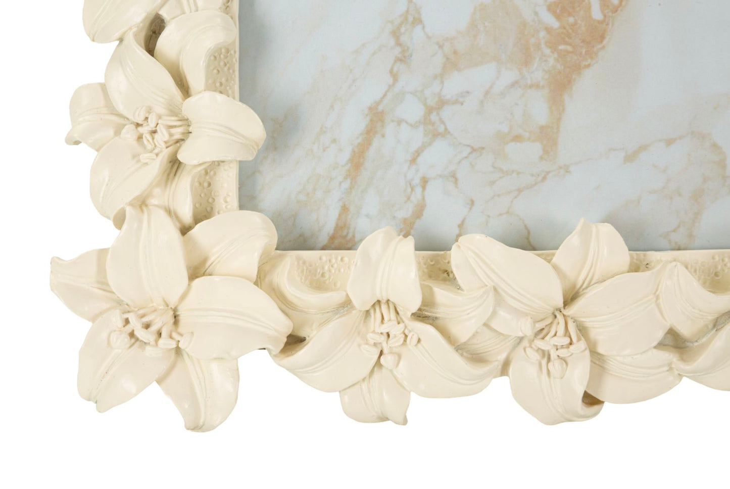 Romantisch Bloemlijst Crème