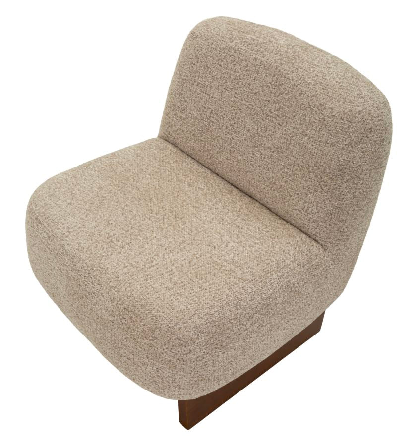 Japandi Fauteuil in Bouclé Stof 75x69x72 cm