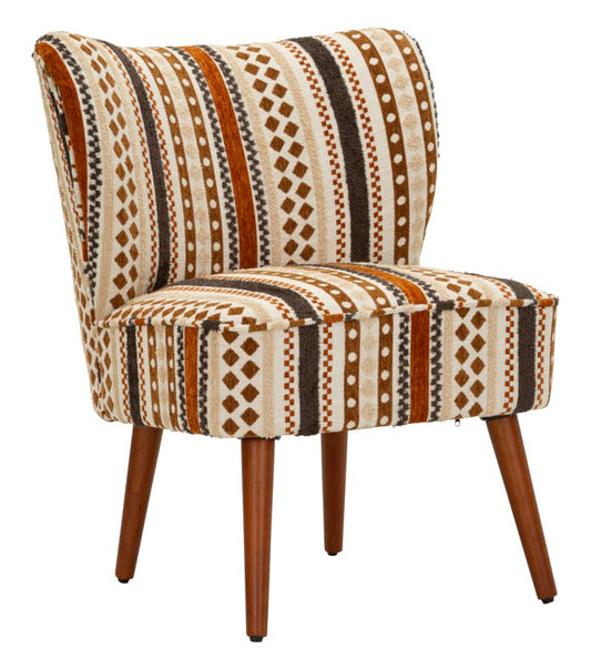 Multicolor Ethnic Fauteuil 80x65x68 cm