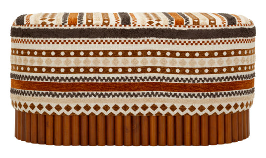 Multicolor Ethnic Zitbank 40x82x40 cm