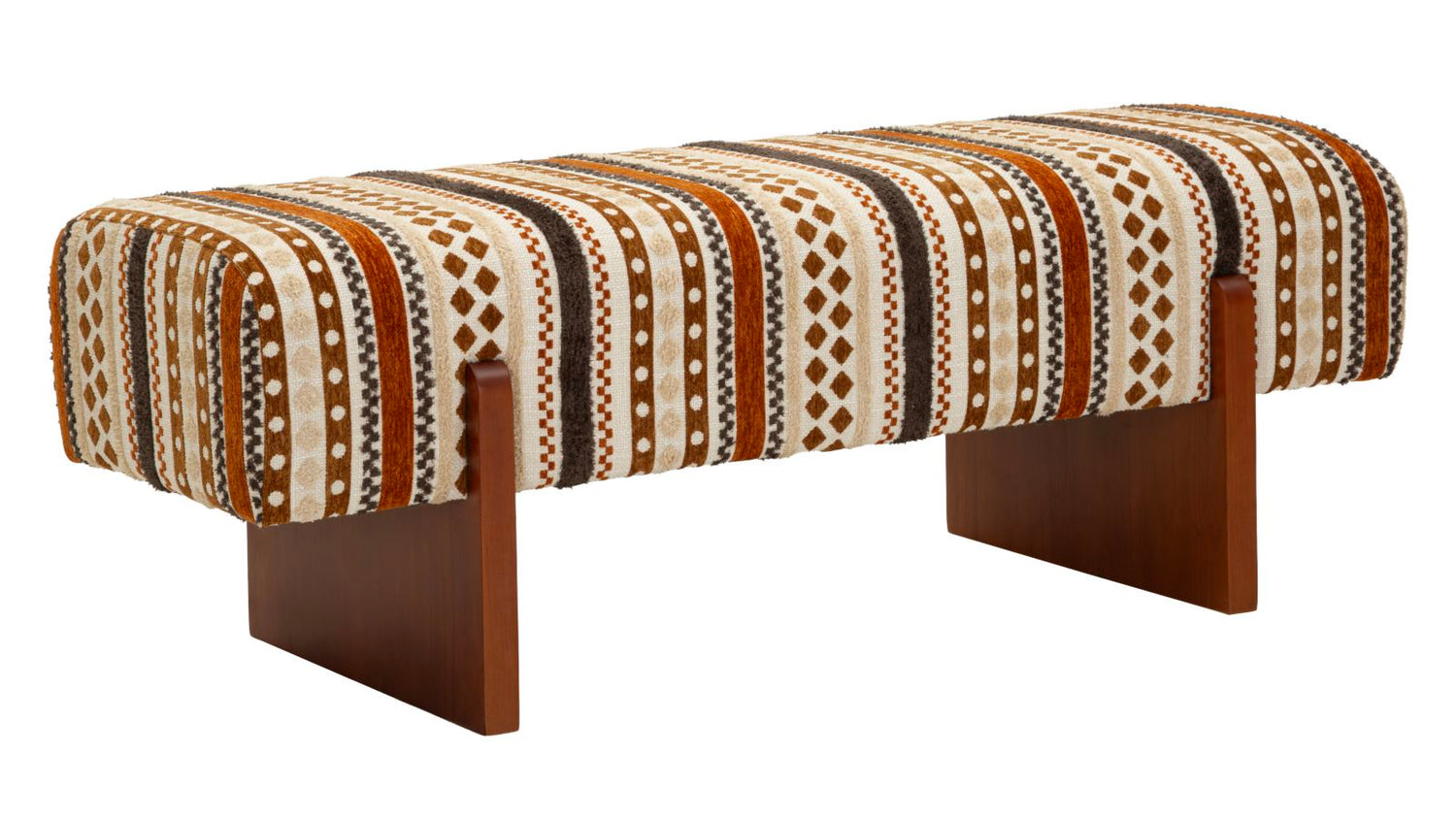 Multicolor Ethnic Style Bank 43x120x45 cm