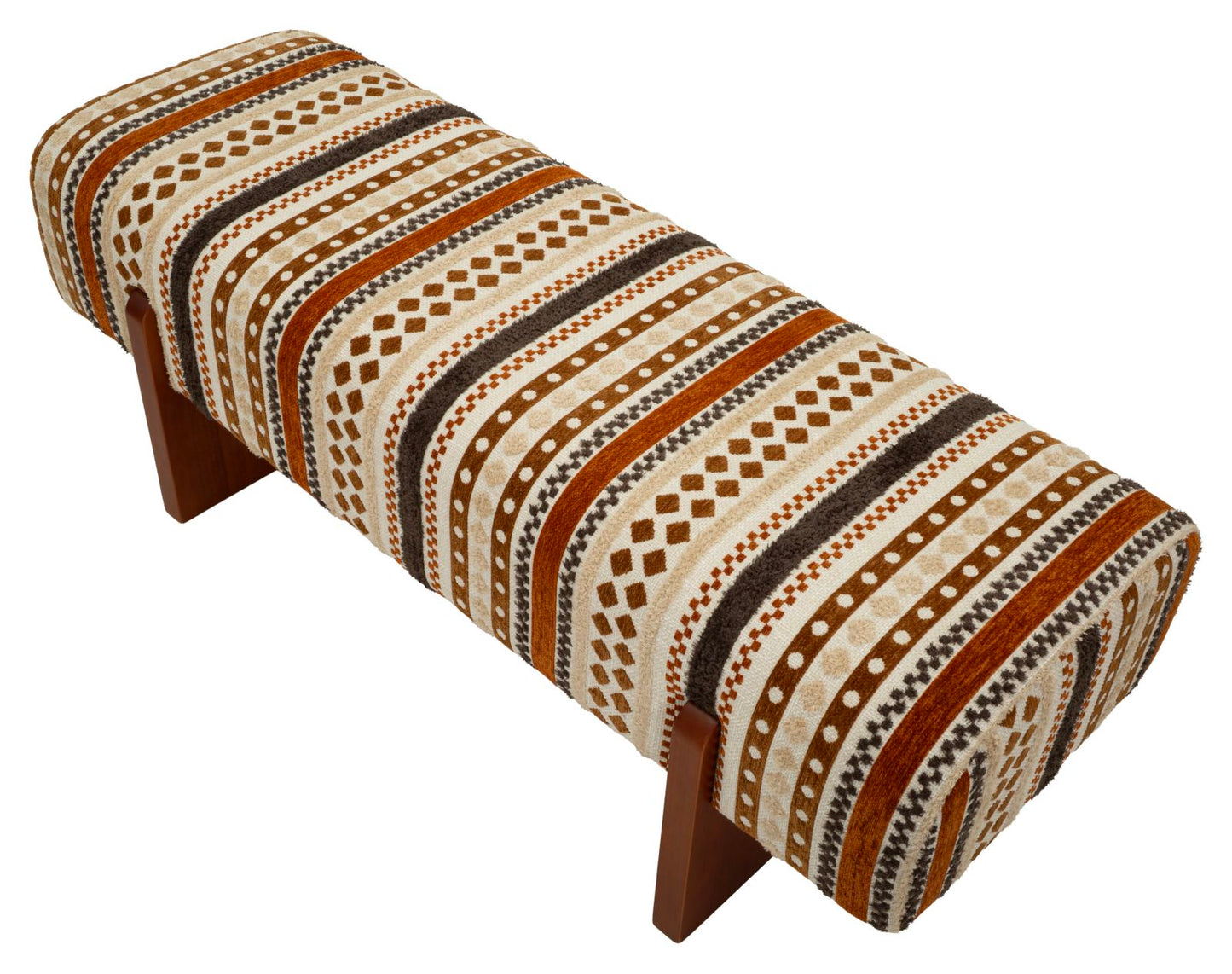 Multicolor Ethnic Style Bank 43x120x45 cm