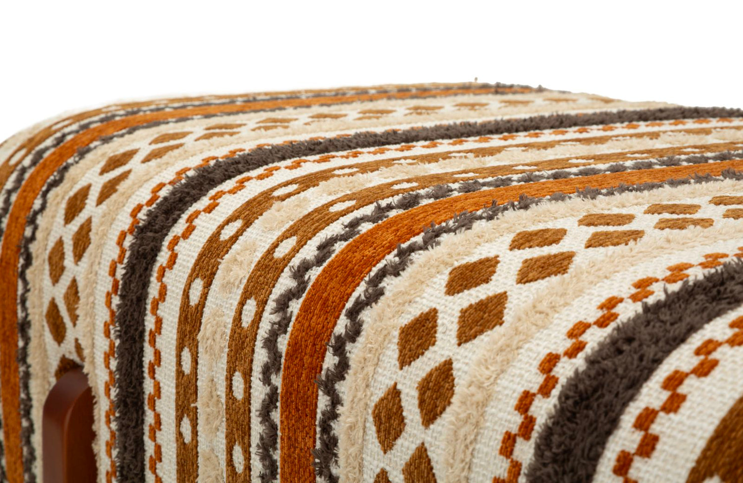 Multicolor Ethnic Style Bank 43x120x45 cm