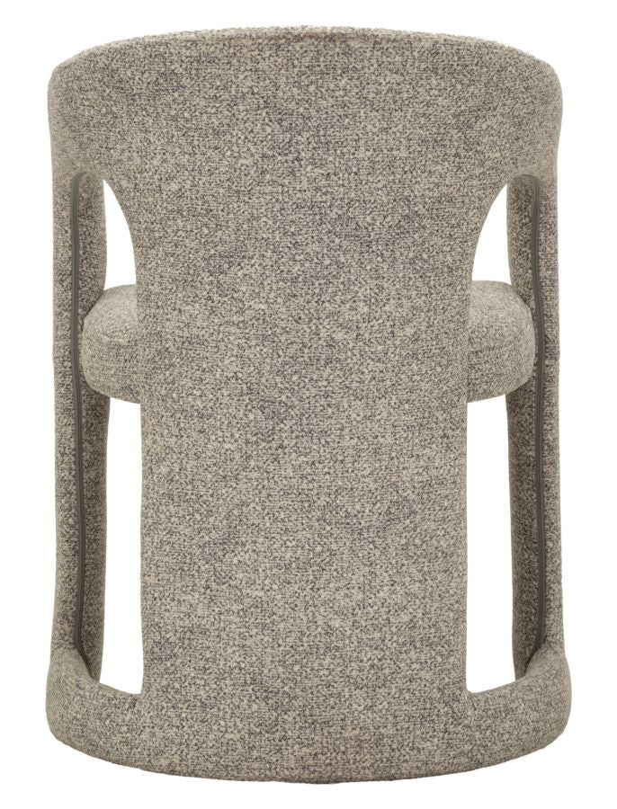 Moderne Grijze Fauteuil Met Armleuningen 78x57x50 cm