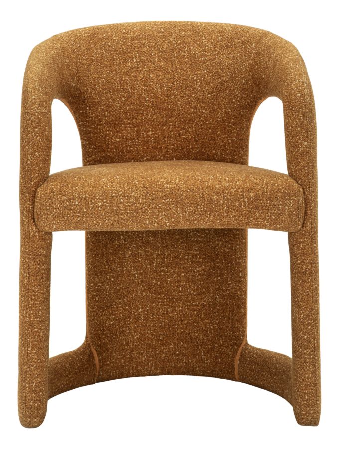 Geel Fauteuil met Modern Design 78x57x50 cm