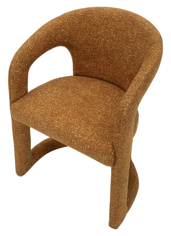 Geel Fauteuil met Modern Design 78x57x50 cm