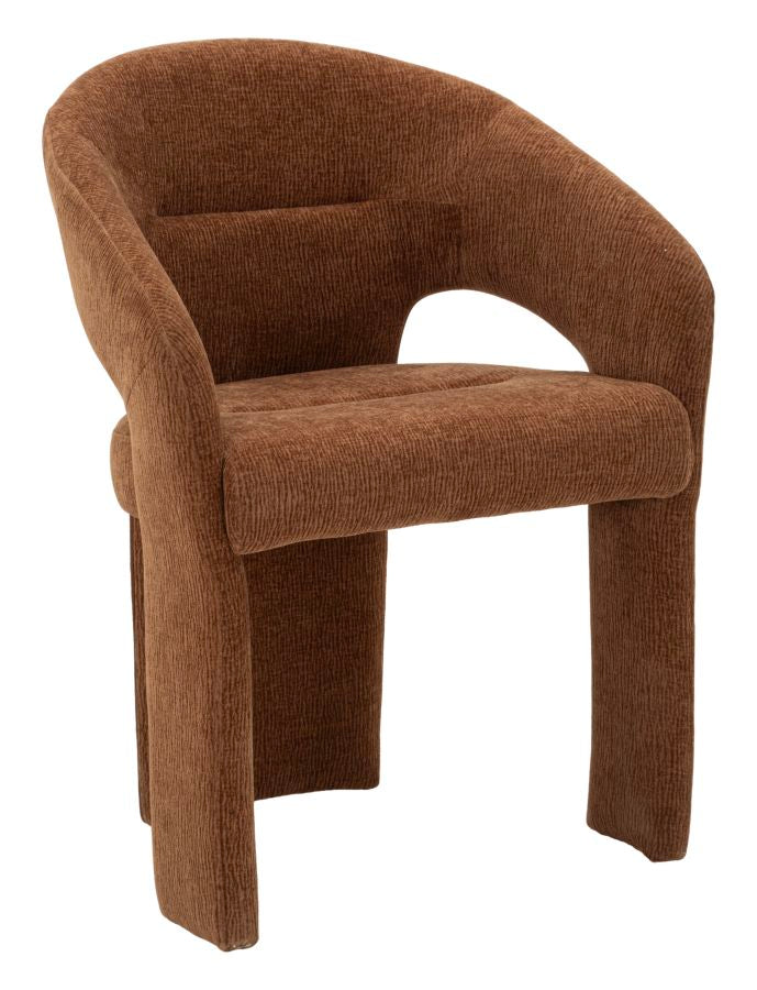 Grijze Fauteuil Met Moderne Armleuningen 84x62x51 cm