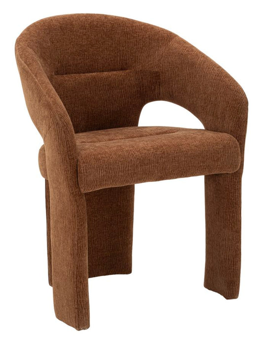 Grijze Fauteuil Met Moderne Armleuningen 84x62x51 cm
