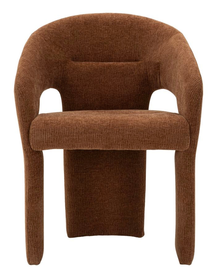 Grijze Fauteuil Met Moderne Armleuningen 84x62x51 cm