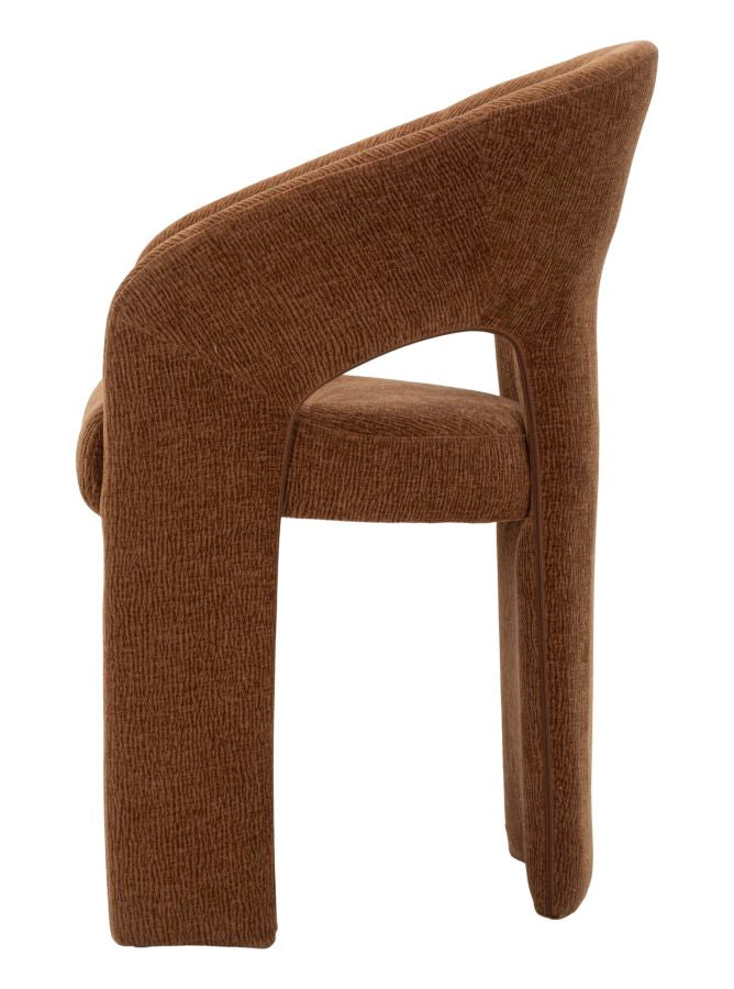 Grijze Fauteuil Met Moderne Armleuningen 84x62x51 cm