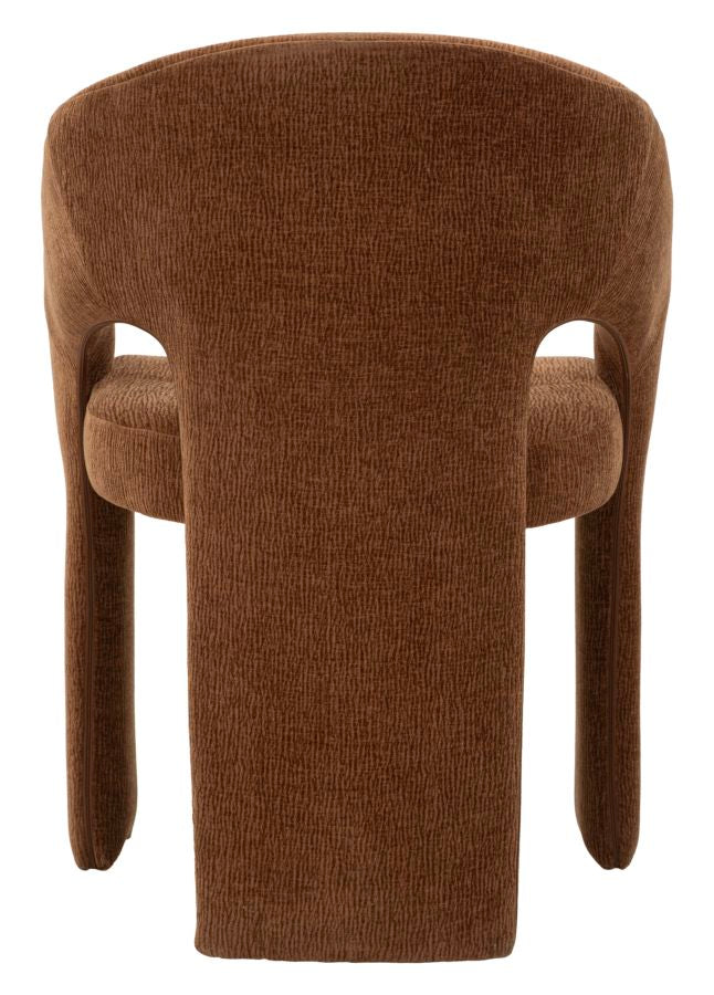 Grijze Fauteuil Met Moderne Armleuningen 84x62x51 cm