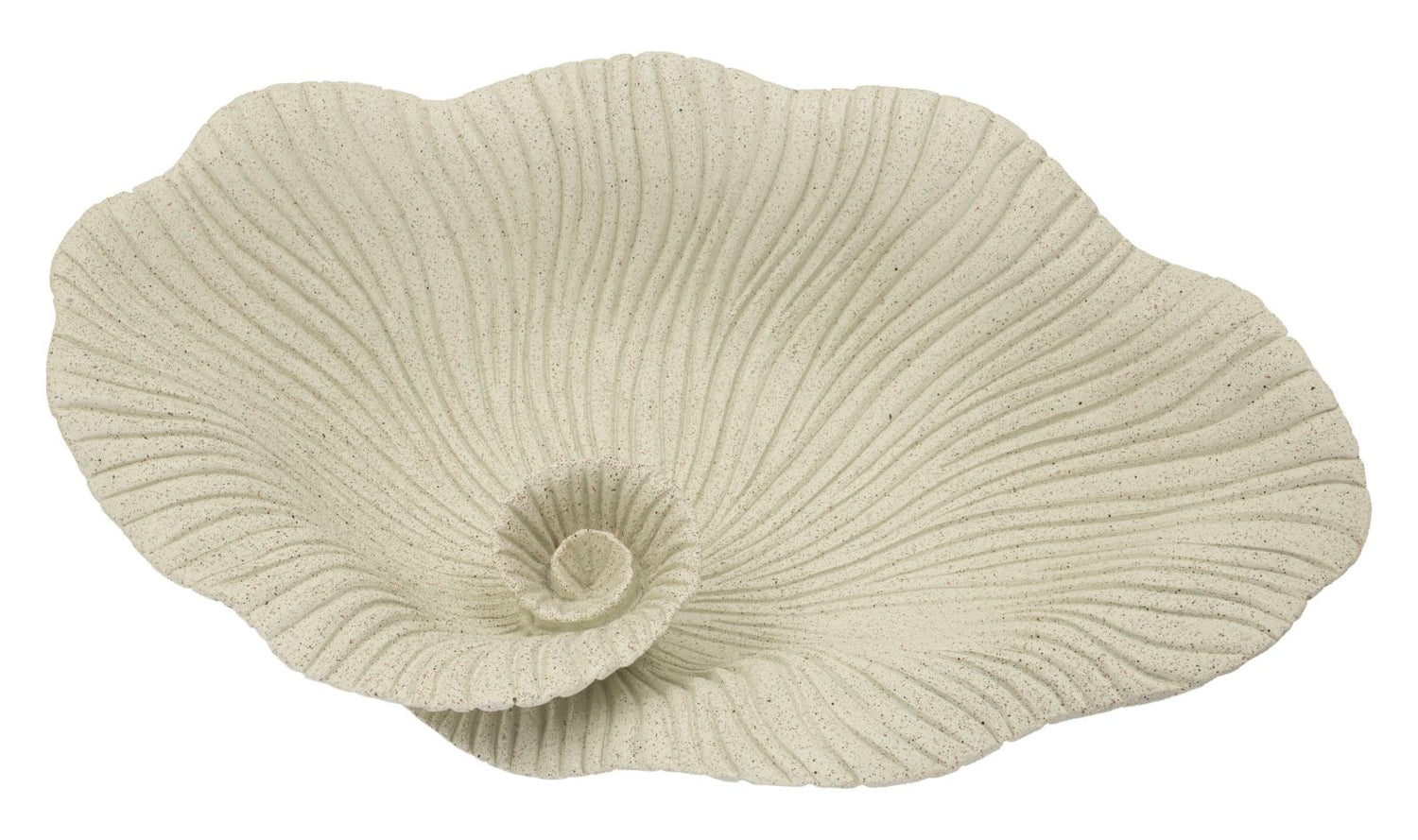 Decoratief Bloemblaadjes Presenteerschaal Sand 8.5x39x24 cm