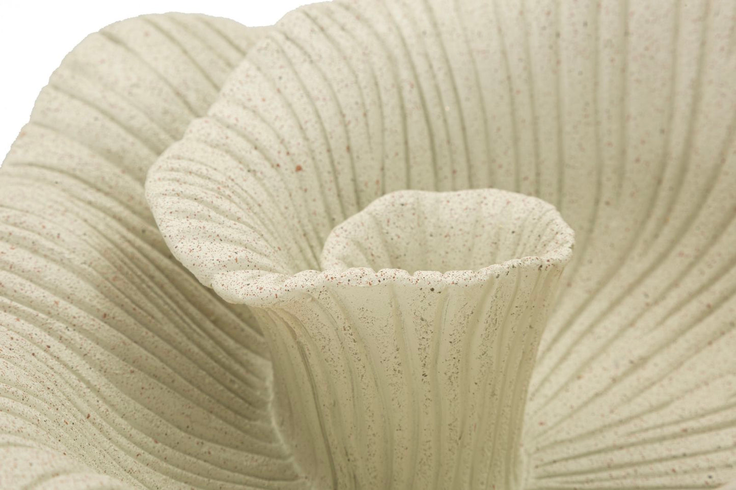 Decoratieve Bloemvormige Schaal Sand 29.5x34x13 cm