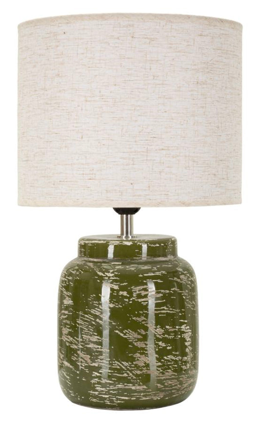 Groene Tafellamp Hedendaags Design 47.5x27x27 cm