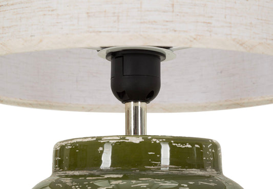 Groene Tafellamp Hedendaags Design 47.5x27x27 cm