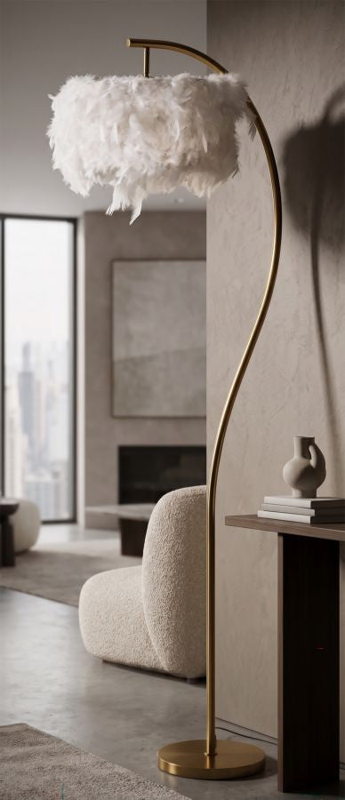 Vloerlamp Semi Arc Glam 170x60x33 cm