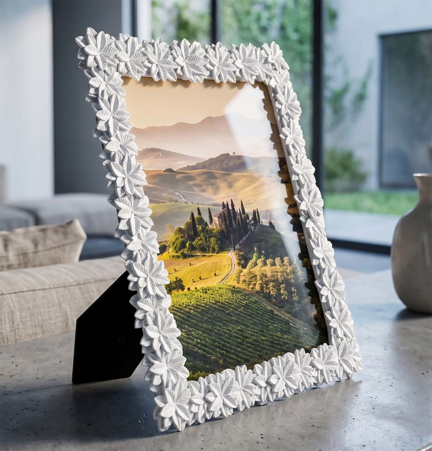 Romantisch Bloemen Fotolijst