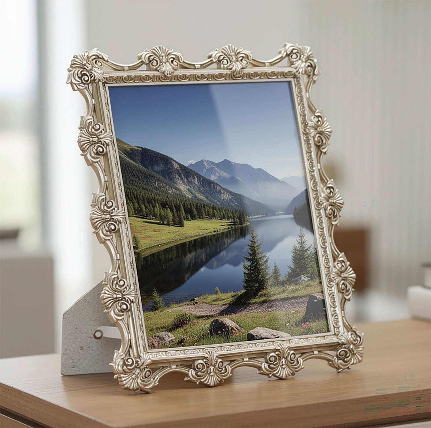 Fotolijst Florence Barok Zilver 32x27x2.2 cm