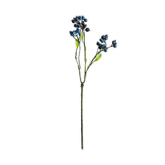 Blauwe Klassieke Decoratieve Plant 0x0x45 cm