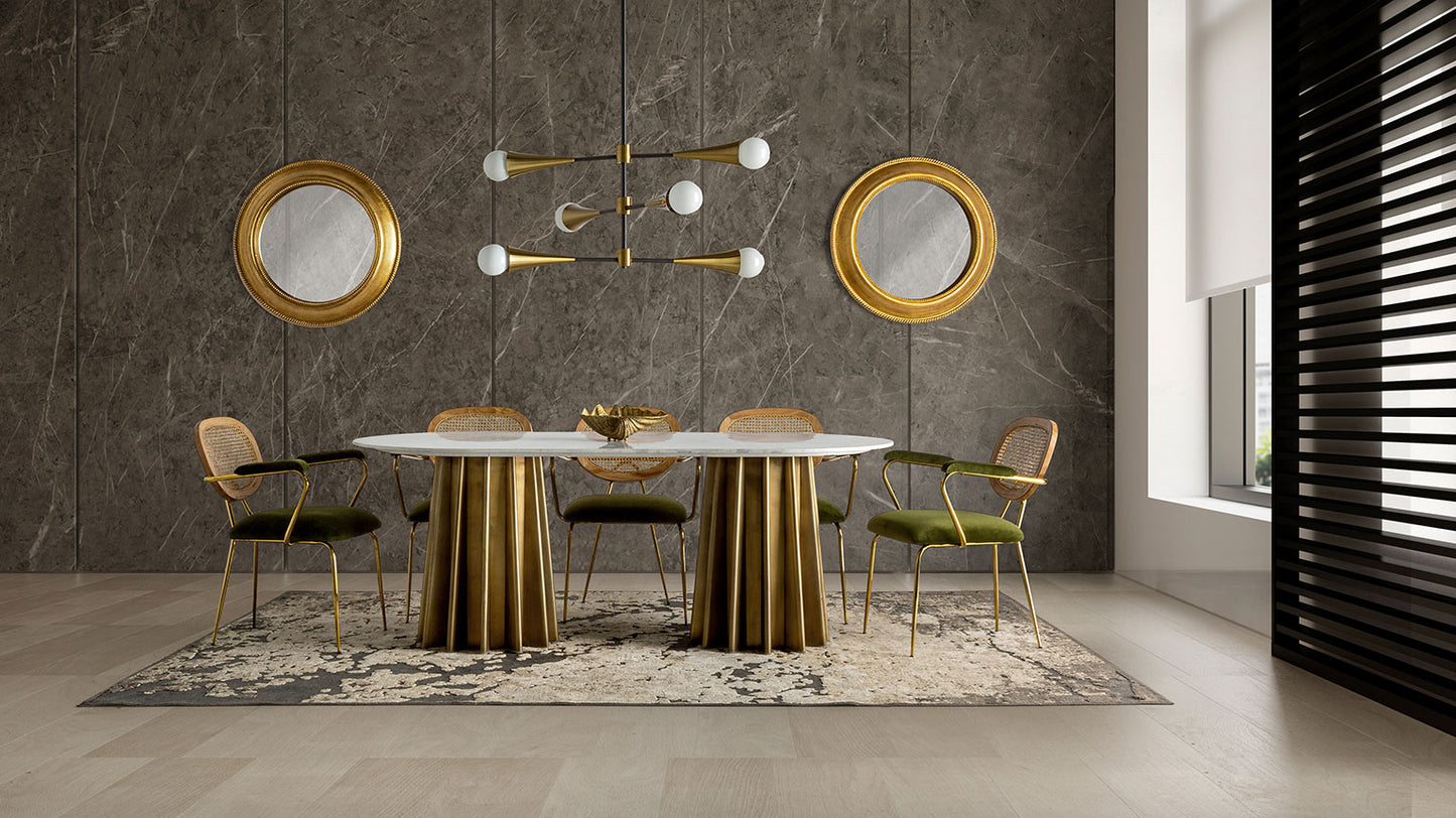Lezey Eettafel S.Lezey Art Deco 200x100x76 cm