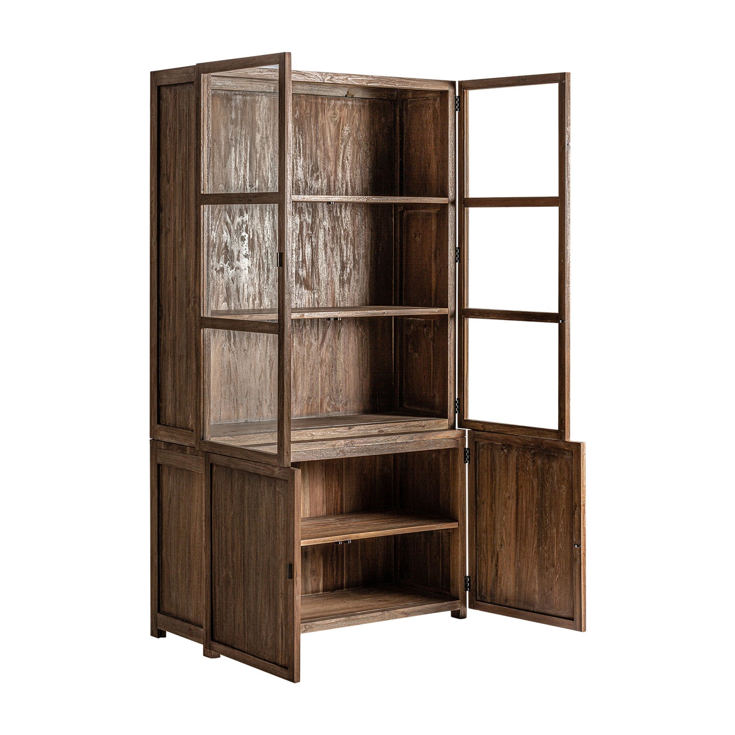 Nysted Glazen Vitrinekast S.NYSTED 121x50x220 cm