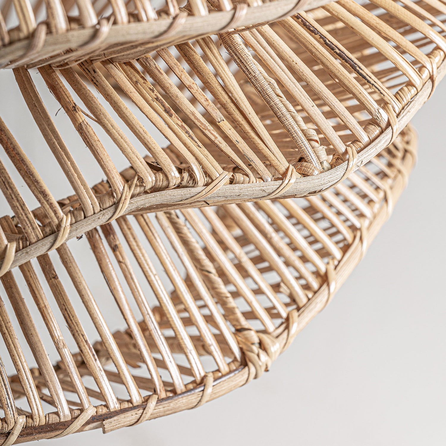 Hanglamp Boho Rotan Bruin 80x80x88 cm