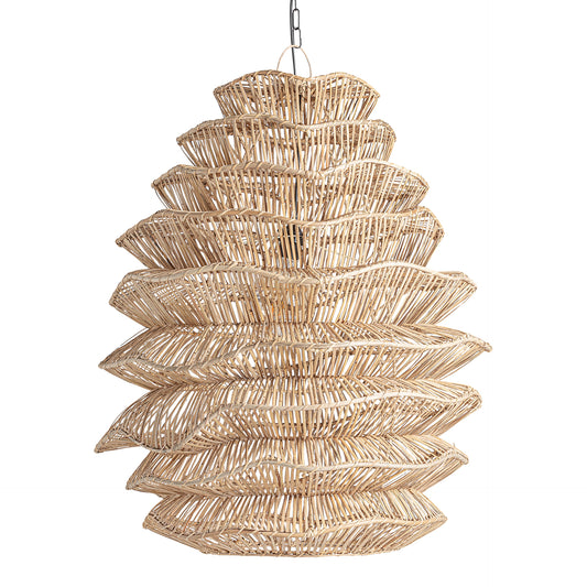 Hanglamp Boho Rotan Bruin 80x80x88 cm