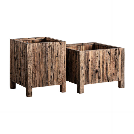 Samsun Plantenpot Set van 2 Stuks S.Samsun 60x60x45 cm